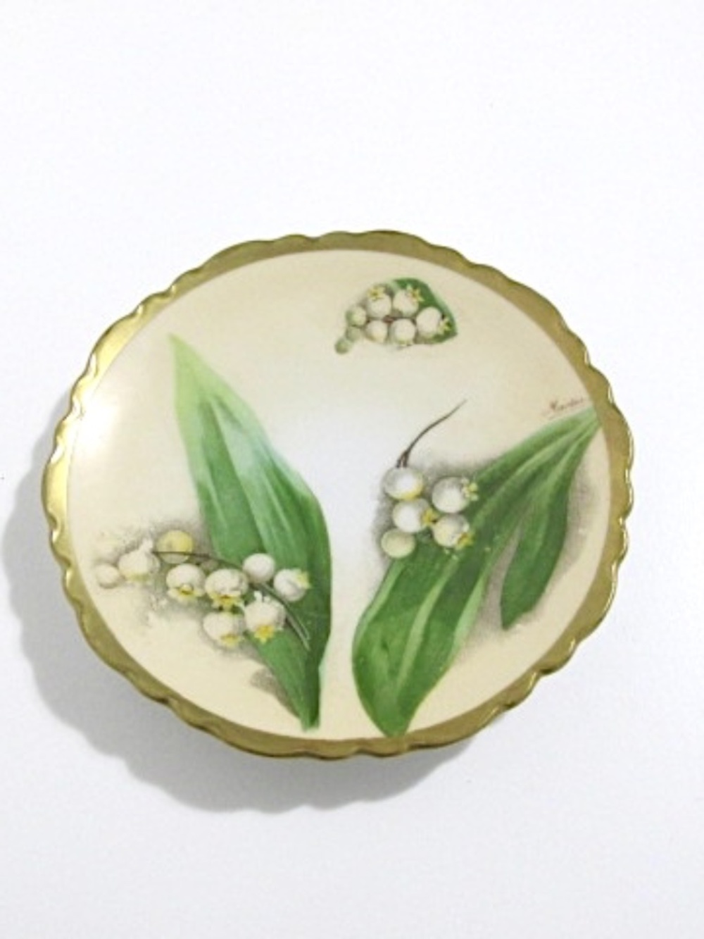 Antique Handpainted Royal Austria Dessert Plate - Picture 5 of 6